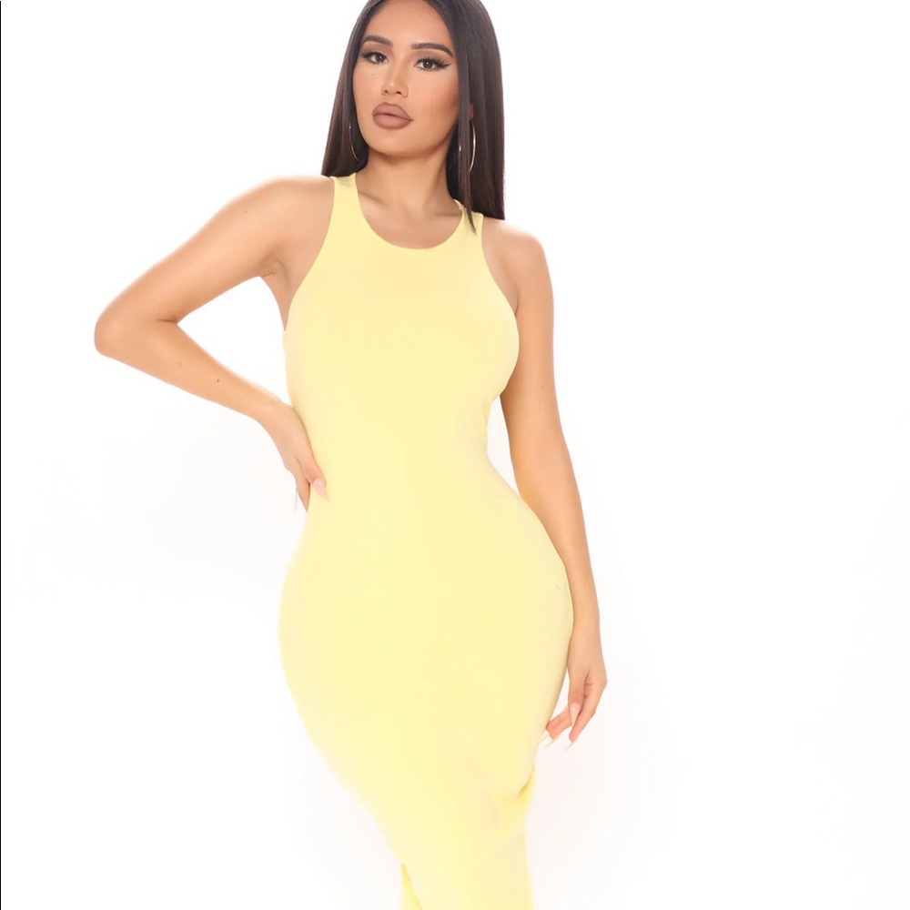 Yellow dress